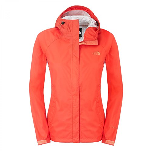 The North Face W Venture - Soft Shell para Mujer, Color Rojo, Talla S