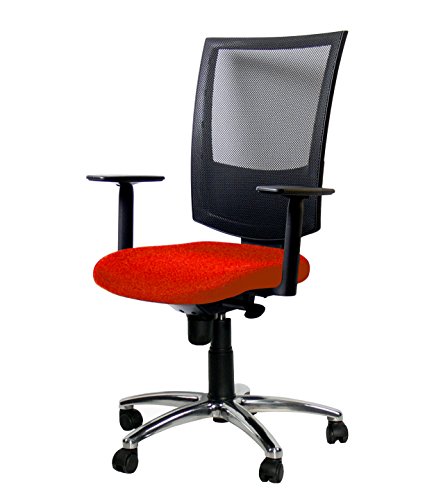 Topsit Silla de Escritorio, Red, Naranja