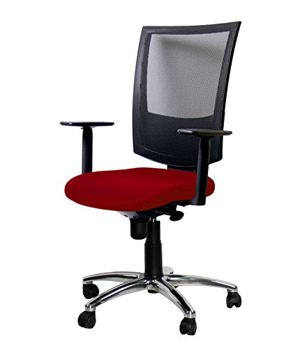 Topsit Silla de Escritorio, Red, Rojo