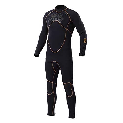 Traje De Neopreno Buceo Traje De Neopreno De 5 Mm Traje De Neopreno De Goma Para Hombre Neopreno Pesca Submarina Traje De Baño De Cuerpo Completo Traje De Buceo Kite Surf Para Hacer Surf, Nadar, Depor