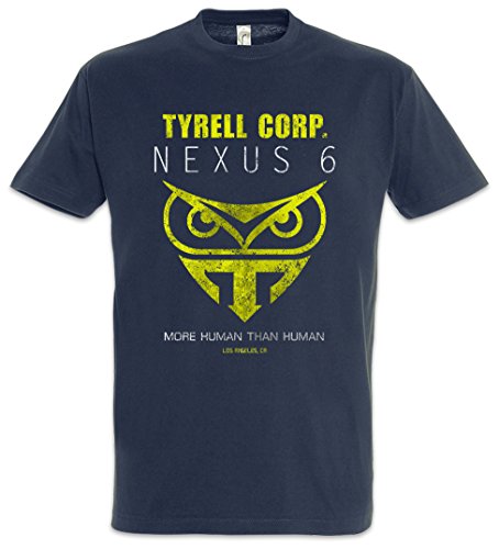 Urban Backwoods Tyrell Corporation Nexus 6 Camiseta De Hombre T-Shirt Azul Talla L