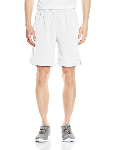 Wilson M Rush 9 Woven Short WH - Pantalón Corto para Hombre, Color Blanco, Talla XXL