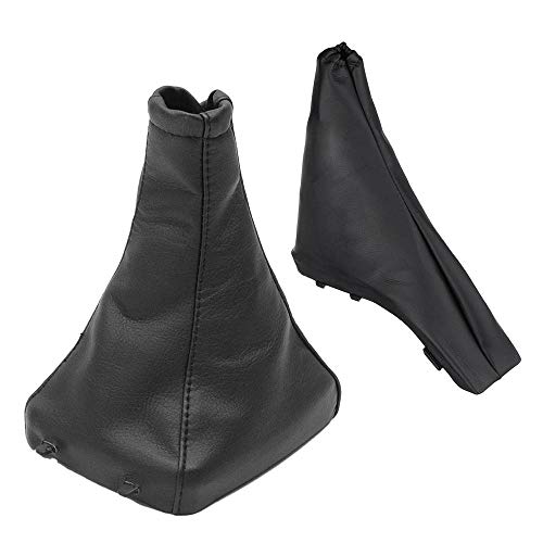 WLWW Para Opel/Vauxhall Astra G 1998-2004 Freno De Mano Palanca De Cambio De Marcha Boot Polaina Funda De Cuero Pu Para Opel/Vauxhall Astra G Coupe 2000-2004-Gear_Gaiter_Set