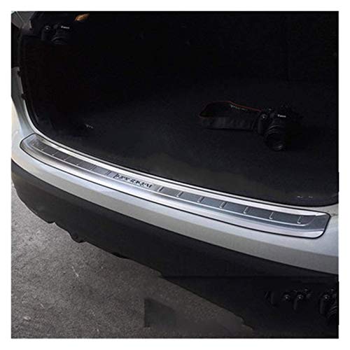 YANQIN para Niss-an Qashqai J11 2016 2017 2018 Protector De Parachoques Trasero, ProteccióN Antirrayas Antideslizante Placa del Auto Umbral Accesorios