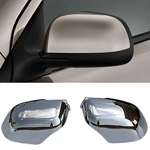 YKANZS Cubierta Decorativa para Espejo retrovisor de Coche, para Nissan Micra March K13 Versa Almera N17 2010-2016