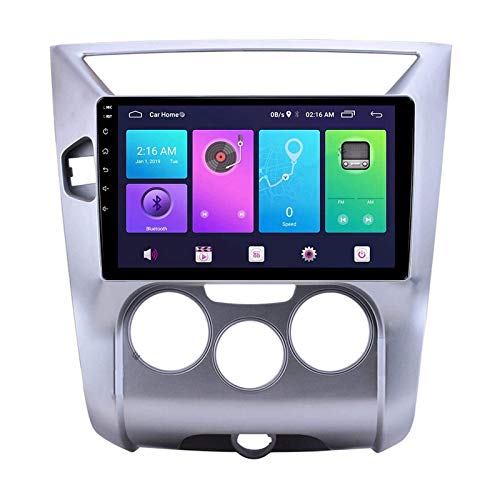 YLCCC Coche Estéreo Navigator Digital Resistivo FM Am Radio Receptor Player Multimedia con Bluetooth Mirror Link Call Racker for Nissan Venucia R50 D50 2012-2019,4 Core 4g+WiFi: 1+32gb