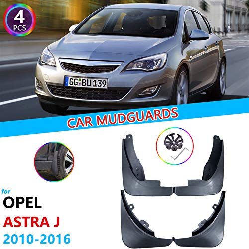 ZYDSD Guardabrazos de automóviles para Opel Vauxhall para Astra J para Buick Verano 2010 2012 2013 2013 2014 2015 2015 2015 2016 Fur Guard Splash SPLAP Flaps Fender MUDFLAPS