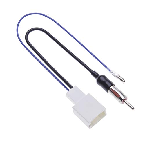 Adaptador De Antena De Radio Del Mercado De Accesorios Del Coche De Keple | Cable Convertidor Aéreo Estéreo Del Vehículo | DIN (Tipo Motorola) Al Terminal De La Antena