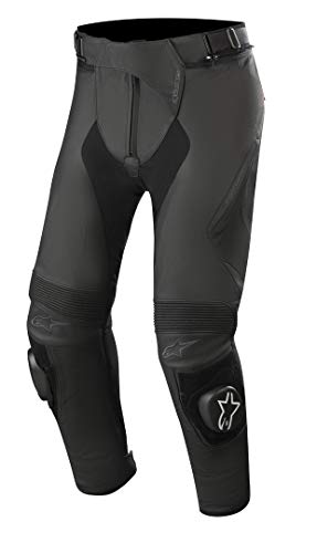 Alpinestars Missile V2 - Pantalones de Piel para Hombre, Color Negro, Talla 60
