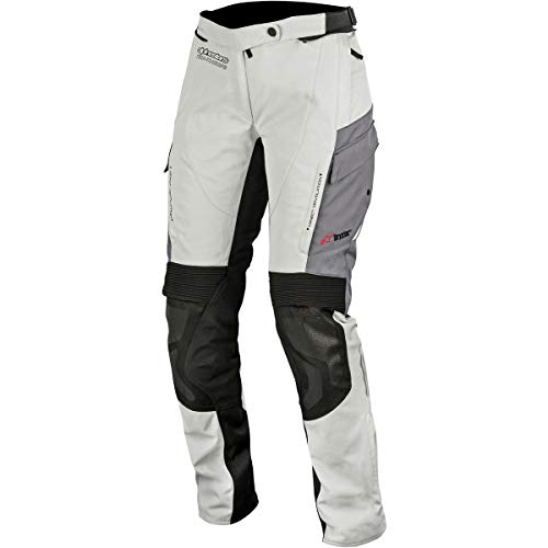 Alpinestars - Pantalón de Moto Stella Andes V2 Drystar Pants Gris - XL
