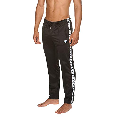 ARENA M Split Side Team Pant Pants, Hombre, Black/White/Black, L