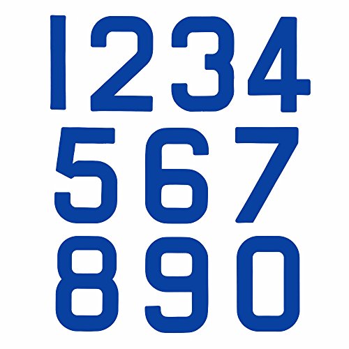 Bainbridge Marine Replacement Optimist Sail Numbers - Class Legal - Blue 0