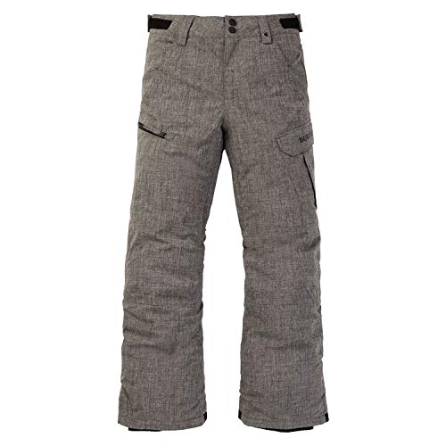 Burton Exile Cargo Pantalon de Snowboard, Niños, Bog Heather, M