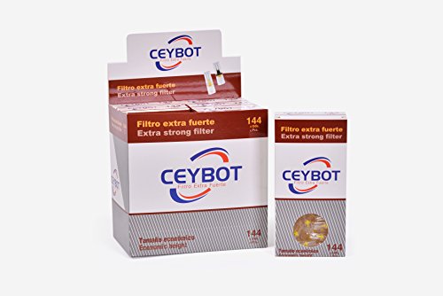 Caja de 6 paquetes (864 filtros) Ceybot - Boquillas para fumar tabaco - Filtro cigarrillos reutilizables