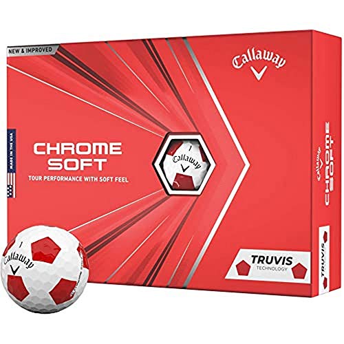 Callaway Chrome Soft X 2020 Pelotas de golf Unisex adulto, Blanco, Talla única