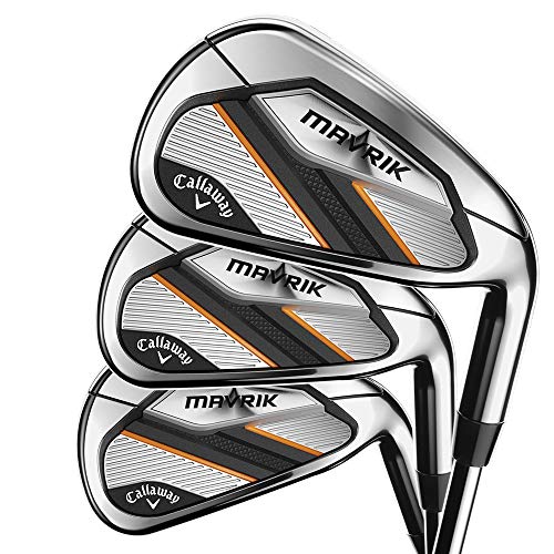 Callaway Golf 2020 Mavrik - Juego de plancha (mano derecha, acero, regular, 6 planchas, PW, AW)