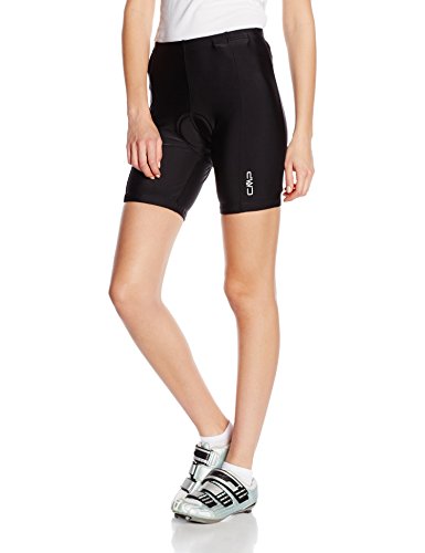 CMP Mallas cortas de ciclismo para mujer, mujer, Rad Hose, Negro