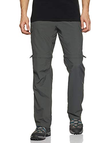 Columbia Cascades Explorer Convertible Pants AM1572 Pantalón, Hombre, Negro (Black), W34/L32