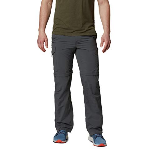 Columbia Silver Ridge Convertible Pants AM8004 Pantalón, Hombre, Gris (Grill), 40