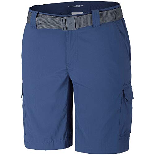 Columbia Silver Ridge II - Pantalones Cortos Cargo para Hombre, Hombre, Pantalones Cortos Cargo, 1794922, Verde Oliva, W44/L12