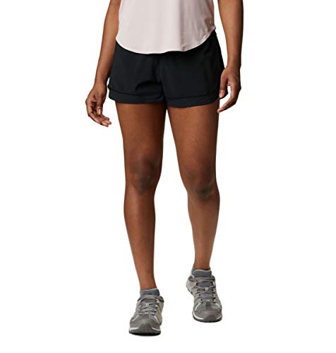 Columbia Titan Ultra II Pantalón Corto, Poliéster, Mujer, Negro, Talla US: M/L3/ (EU M/L3)