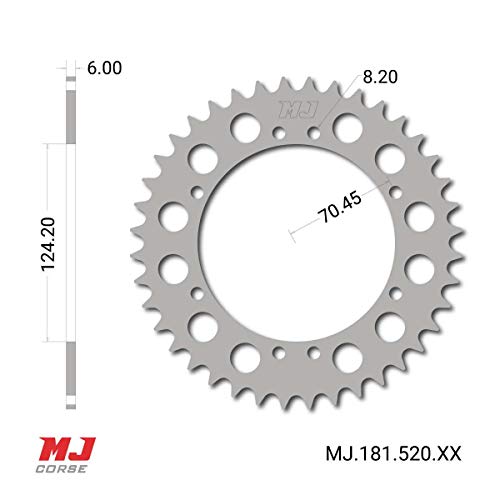 Corona MJ para OSSA Enduro