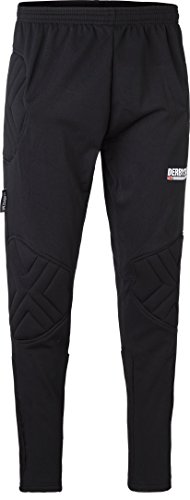 Derbystar Kai – Pantalones de Portero para niños Pro II, Todo el año, Infantil, Color Negro - Negro, tamaño 15 años (164 cm)