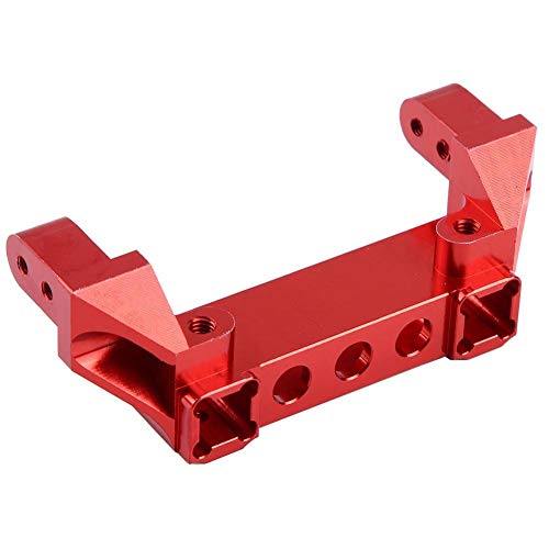 Dilwe Soporte de Parachoques Delantero para Traxxas TRX-4 RC Crawler Car(Rojo)