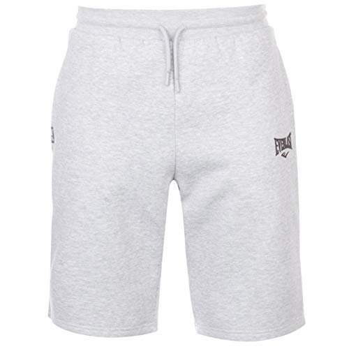 Everlast Pantalones cortos de forro polar para hombre - gris - XX-Large