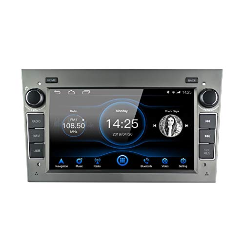 EZoneTronics Android 8.1 Radio de Coche Estéreo Am FM RDS Apto para Opel Vauxhall Corsa Astra 2GB RAM 16G ROM Octa Core Indash 7 Pantalla Control táctil GPS BT/USB/SD Unidad Principal con SWC WiFi