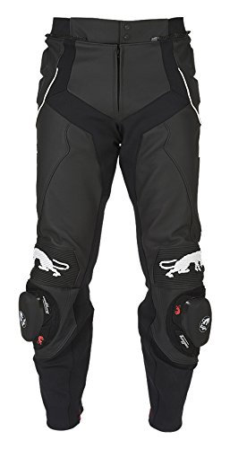 Furygan Pantalón Raptor, Negro/Blanco, Talla 42