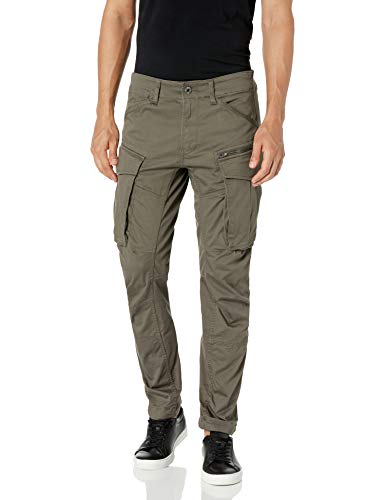 G-STAR RAW Rovic Zip 3D Tapered Pantalon, Gris (gs grey 5126-1260), 31W / 32L para Hombre