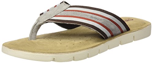 Geox U Glenn G, Sandalias de Punta Descubierta Hombre, Marrón (ICEC1003), 40 EU