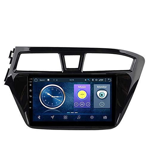 GLFDYC Android 8.1 GPS Navigation Car Stereo Radio, para Hyundai I20 2014-2018, 9 Pulgadas Pantalla Táctil Completa Reproductor Multimedia, Bluetooth FM Am Enlace Espejo USB,WiFi:1+16G