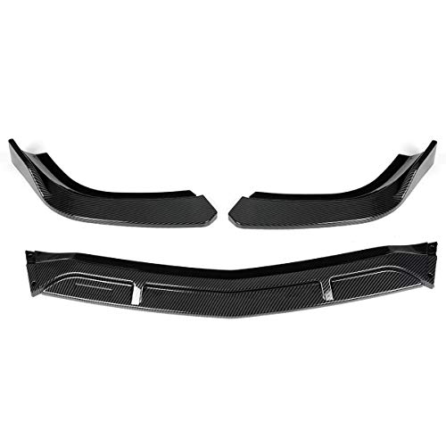 GNY Spoilers Divisor de Parachoques Delantero Delantero Delantero Desviador de Labios Lips Spoiler DIFTUSER Protector Cover para MERÉEDES para Benz W204 2008-2014 Alerón Trasero para Coche