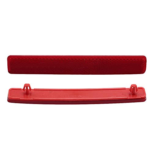 GoolRC- Lente Roja OEM Parachoques Trasero Reflector Asamblea Luz L + R Reemplazo para VW Transporter T5 2003-11