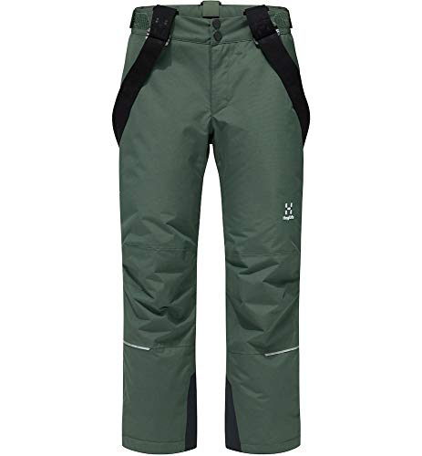 Haglöfs Niva Insulated Pantalones, Niños, Fjell Green, 140