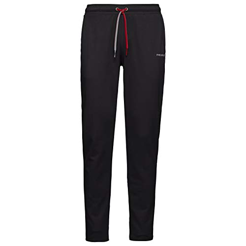 Head Pantalones de chándal Club Byron M para Hombre, Hombre, chándales, 811469-BKWHS, Blanco/Negro, Small