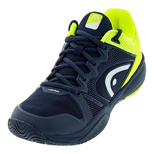 Head Revolt Pro 2.5 Junior Zapatillas de Tenis Unisex Niños, Azul (Dark Blue/Neon Yellow Dbny), 33 EU (1 UK)
