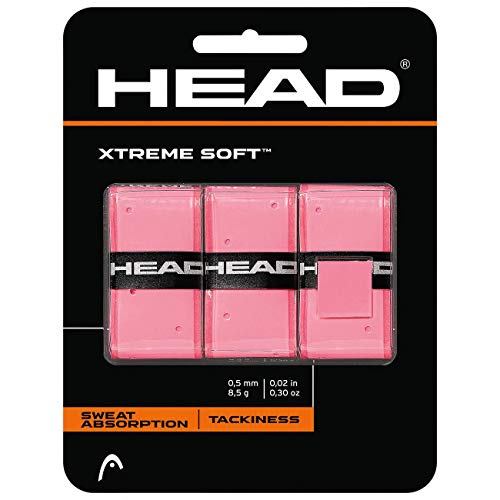 Head XTREMESOFT Overgrips, Unisex Adulto, Rosa, Talla Única