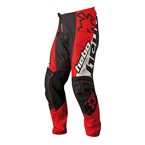 HEBO Pantalón End-Cross Sway, Rojo, Talla M