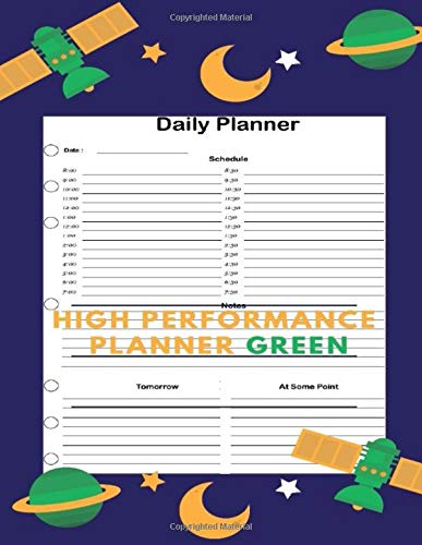 High Performance Planner Green: Freedom Mastery Daily Planner