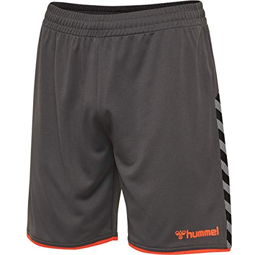 Hummel Pantalones Cortos HmlAuthentic Poly para Hombre, Hombre, Pantalones Cortos, 204924-1525-L, Asfalto, Large