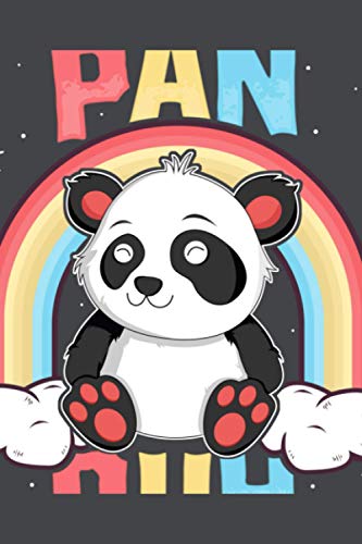 I M Pan Duh Panda Pansexual Pride LGBT: Notebook Planner -6x9 inch Daily Planner Journal, To Do List Notebook, Daily Organizer, 114 Pages