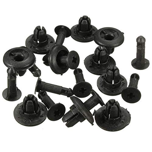 IENPAJNEPQN Clips 10PCS Parte Posterior del Frente paragolpes Seleccionar el Tipo de retención for GM Subaru