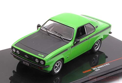 Ixo Model Compatible con Opel Manta A GT/E Dark Green 1:43 DIECAST CLC332N