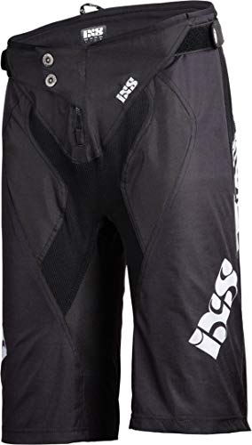 IXS Race Shorts Black XXL Pantalon, Adultos Unisex, Negro, L