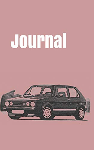 Journal: handy notebook for car enthusiasts. 5x8. 120 pages. (german car journal)