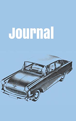 Journal: handy notebook for car enthusiasts. 5x8. 120 pages. (german car journal)