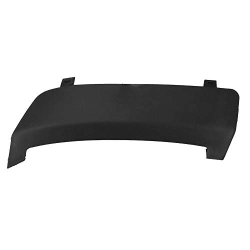 KIMISS Paragolpes trasero del coche Gancho de remolque Tapa de la tapa del ojo Ajuste para Fiesta (Ordinario) 2009-2014 8A61-17K922 （Negro）